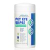 Pet Eye Wipes for Dogs  Puppies and Kittens 100 Count Natural and Aromatherapy Medicated Removes Dirt Crust and Discharge Soft and Gentle