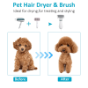 Pet hair comb Dog  hair dryer 2 and 1 pet supplies Pet hair Dryer with Slicker Brush; pet grooming