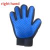 Dog Grooming Glove  Wool Glove Pet Hair Deshedding Brush Comb Glove For Pet Dog Cleaning Massage Glove For Animal Sale