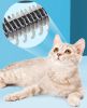 Pet Grooming Tool 2 Sided Undercoat Rake for Dogs - Safe Dematting Comb for Easy Mats & Tangles Removing -Pet Brush-Dog Grooming-Grooming Tool