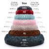 Soft Dog Bed Cat Beds Sleeping Plush Mat Cushion Kitten Nest Sofa Kennel For Puppy Colorful Fluffy Warm Comfortable Pet Bed