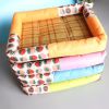 Breathable Pet Puppy Cooling Mat Bed Summer Protection Cervical Spine  Dog Ice Mat Square Rattan Kennel Supplies